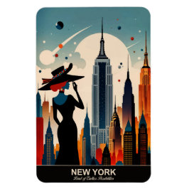 New York:無限の可能性のランド柔軟 マグネット