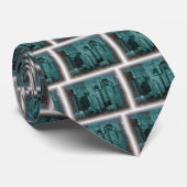 New York – 破損したフォトエフェクト ネクタイ (ロール)