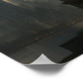 New York 2100: Futuristic Skyline ポスター (角)