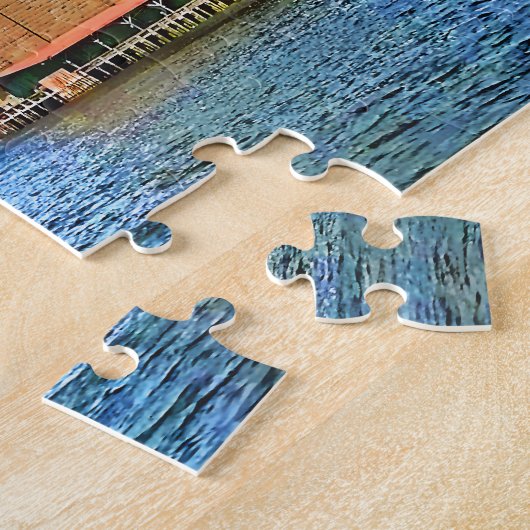 New York Abutment of Brooklyn Bridge ジグソーパズル (側面)