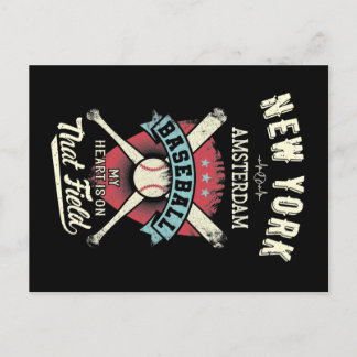 New York Amsterdam Baseball ポストカード