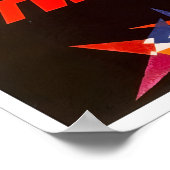 New York Art Statue Of Liberty Print TWA Travel ポスター (角)