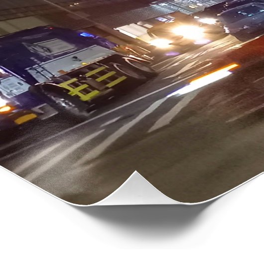 New York at night ポスター (コーナー)