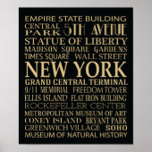New York Attractions ポスター (正面)