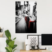 New York Black and White Photoポスター ポスター (ホームオフィス)