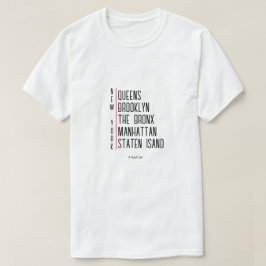 New York (Borougs) - A MisterP Shirt Tシャツ