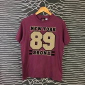 New York Bronx varsity Tシャツ
