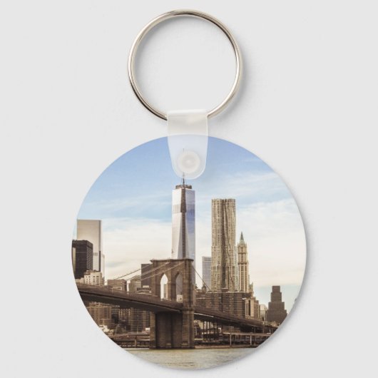 New York Brooklyn bridge キーホルダー (正面)