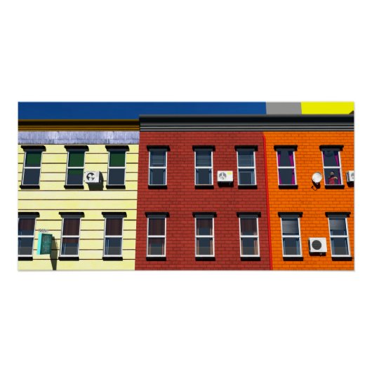 New York Buildings ポスター (正面)