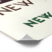 New York Central System Manhattan Skyscraper ポスター (角)