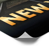 New York Central System Streamliners New Retro ポスター (角)