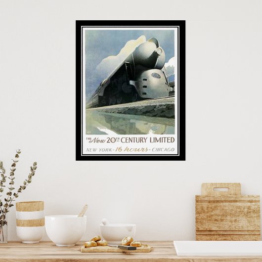 New York-Chicago in 16 Hours!!!! ポスター (キッチン)