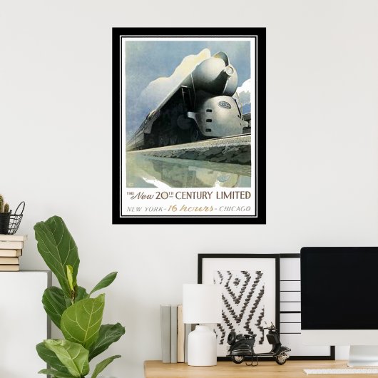 New York-Chicago in 16 Hours!!!! ポスター (ホームオフィス)