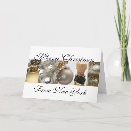New York Christmas Card、州固有 シーズンカード (正面)