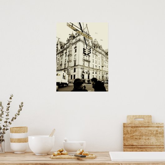 New York City ポスター (キッチン)