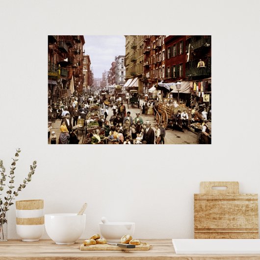 New York City ポスター (キッチン)