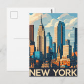 New York City ポストカード (正面/裏面)
