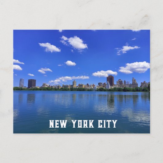 New York City - Centra Park view ポストカード (正面)