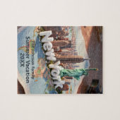 New York City Family Vacation Trip Souvenir ジグソーパズル (横)