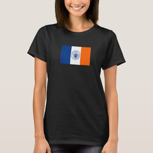 New York City Flag 1915 1977 Tシャツ (正面)