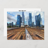 New York City - Hudson Yards from High Line Park ポストカード (正面/裏面)