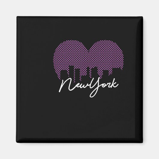 New York City Is My Valentine  マグネット (正面)