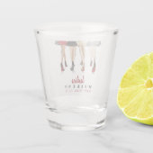 New York City Ladies Weekend Fashion Custom ショットグラス (裏面)