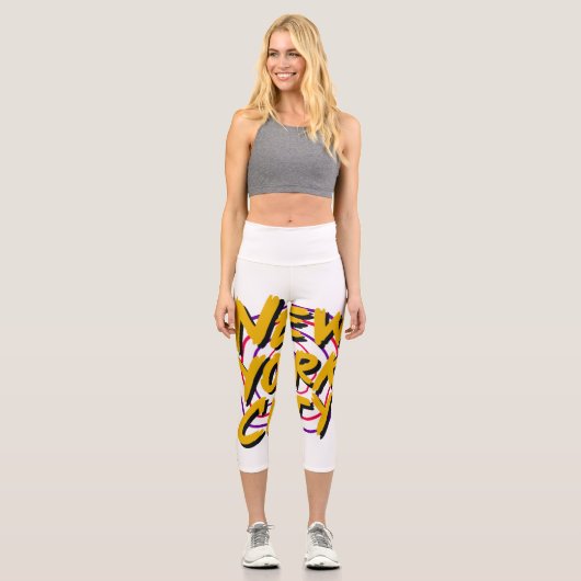New York City, leggings ! カプリレギンス (正面)