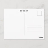 New York City - Manhattan ポストカード (裏面)