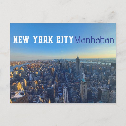 New York City - Manhattan ポストカード (正面)
