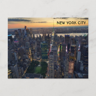 New York City - Manhattan - Hudson River - Bryant ポストカード