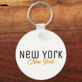 New York City, New York Souvenir キーホルダー (正面)