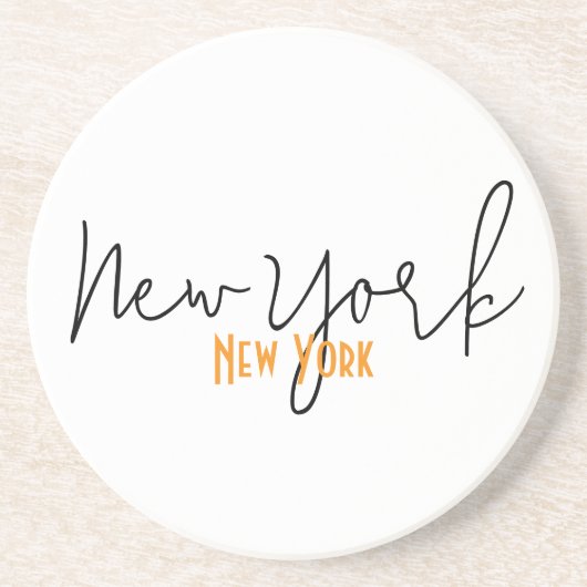 New York City, New York Souvenir コースター (正面)