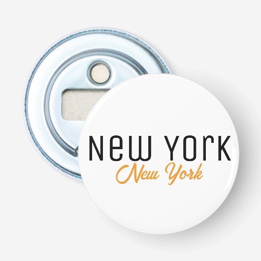 New York City, New York Souvenir 栓抜き (正面)