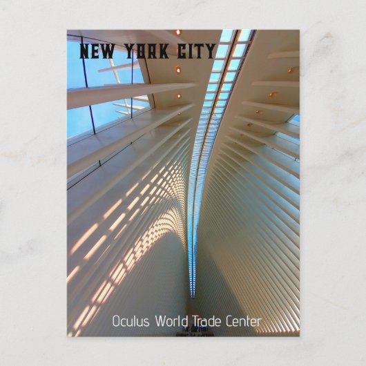 New York City - Oculus World Trade Center ポストカード (正面)