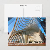 New York City - Oculus World Trade Center ポストカード (正面/裏面)
