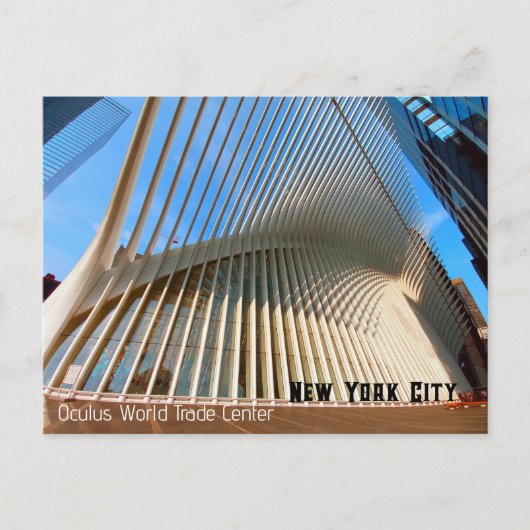 New York City - Oculus World Trade Center ポストカード (正面)