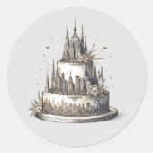 New York City Passport ラウンドシール (正面)