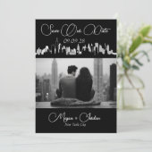 New York City Skyline日付の保存 セーブザデート (スタンド正面)