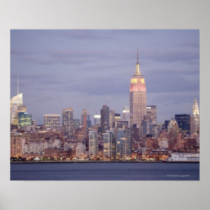New York City Skyline ポスター