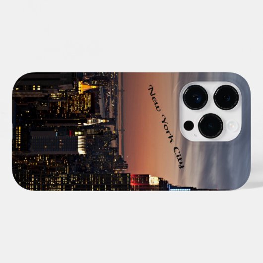New York City Skyline Case-Mate iPhoneケース (裏面 (横))