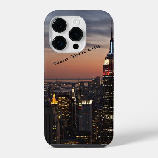 New York City Skyline iPhoneケース (裏面)