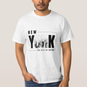 New York City Skyline OR Tシャツ – Urban Chic