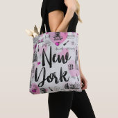New York City Style Design トートバッグ (クローズアップ)