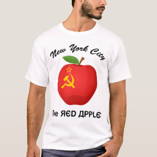 New York City The Red Apple Tシャツ