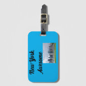 New York City-themed  ラゲッジタグ (正面縦)