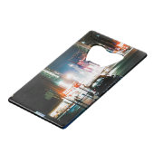 NEW YORK CITY TIMES SQUARE 1950年代のネオンナイトフォト クレジットカード栓抜き (正面アングル)