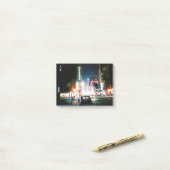 NEW YORK CITY TIMES SQUARE 1950年代のネオンナイトフォト ポストイット (デスク上)