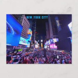 New York City - Times Square at Night ポストカード