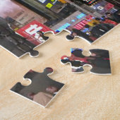 New York City Times Square City Lights ジグソーパズル (側面)